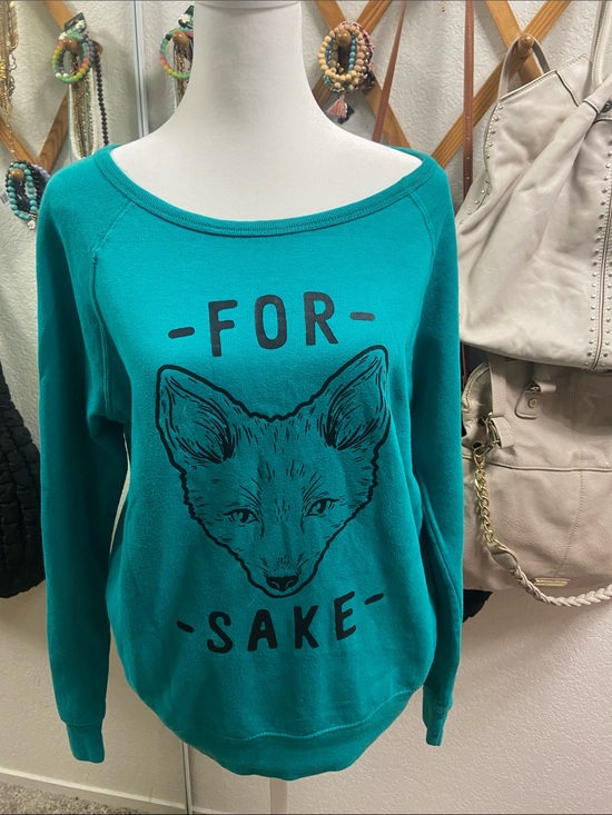 Wildfox Tops - "For Fox Sake" Graphic Sweatshirt - Women’s medium